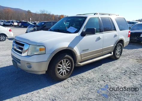 2007 Ford Expedition Eddie Bauer из США, поврежденный, VIN 1FMFU17537LA66908